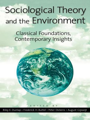 cover image of Sociological Theory and the Environment